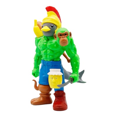 木棍人罐子香蕉猴鸡骑士双刀武器