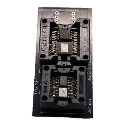 SOP8/WSON8/QDFN8四合一BIOS烧录座子贴片6x81505x6MM万新疆包邮