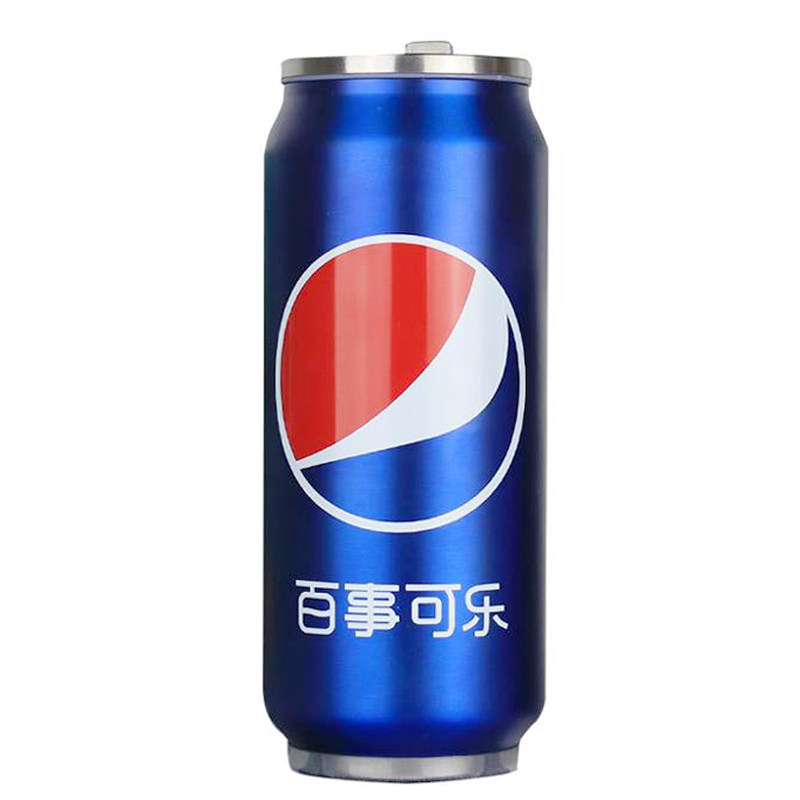 创意潮流保温杯啤酒百事易拉罐网红抖音学生水杯子咖啡杯情侣礼物