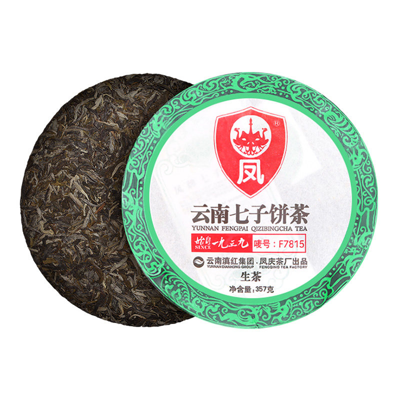 凤牌云南普洱茶357g临沧普洱生茶