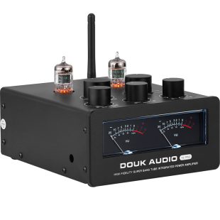 DOUK AUDIO T6 PRO+ 电子管大功率蓝牙5.1发烧级后级家用小胆机