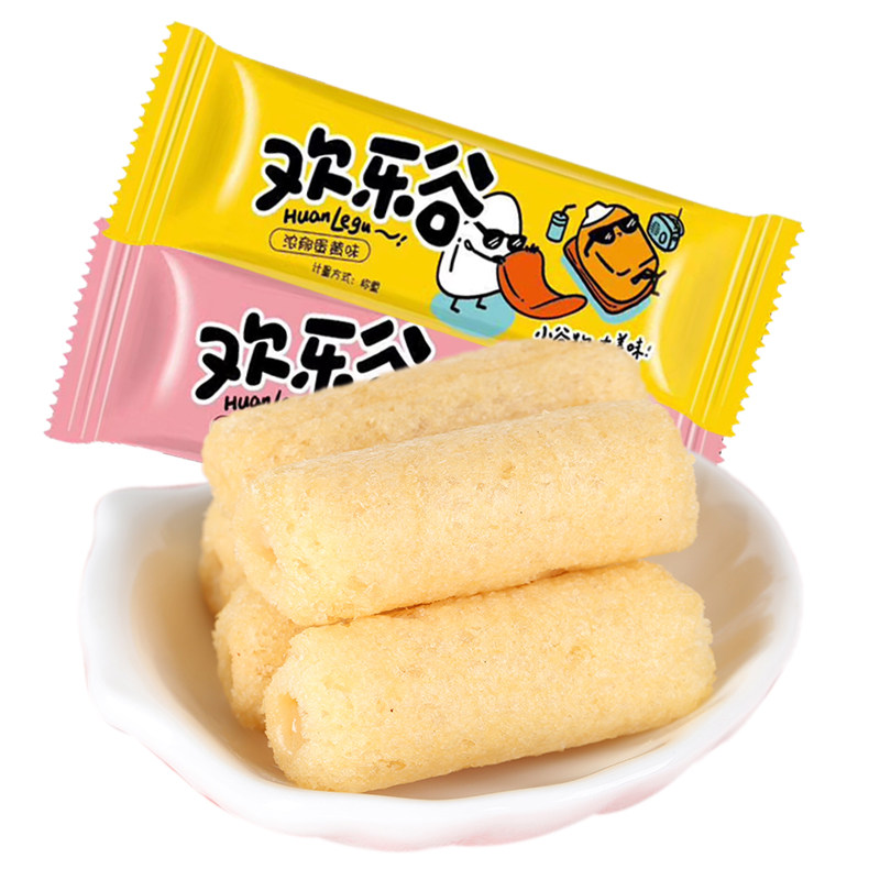 馋小赖夹心米果棒小包装欢乐谷整箱能量棒好吃的小吃网红宿舍零食