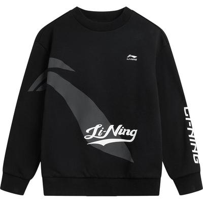 李宁儿童加绒卫衣抗菌