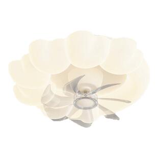 奶油风卧室灯吸顶灯吊扇灯儿童房餐厅主卧风扇电风扇灯2024年新款