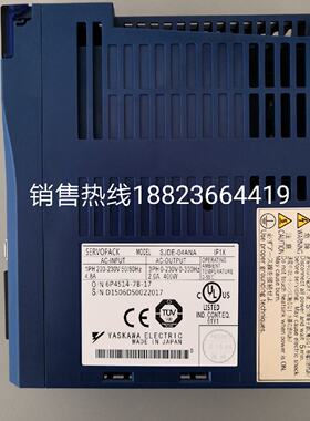 议价SJDE-04ANA安川伺服驱动器 现货供应 质保1年