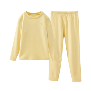 【厚暖】Q21小暖皮山茶油儿童内衣套装男女童保暖秋衣内衣套装