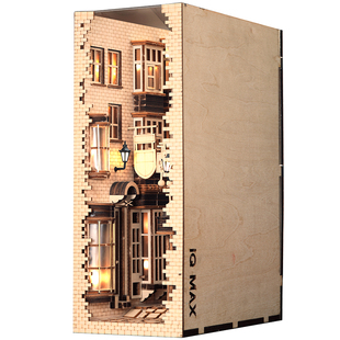 iQMAX哈利波特对角巷书立diy摆件礼物立体模型书架创意礼品斜角巷