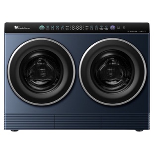 [迷你小乌梅]小天鹅哆啦A梦联名款迷你懒人双筒分区洗衣机