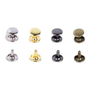 纯铜双面撞钉皮包子母钉铆钉圆帽双头帽钉DIY服装子母扣 箱包配件