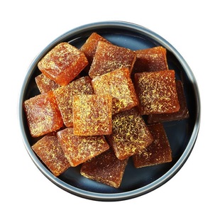 甘草枇杷糕金银花调理休闲办公零食罗汉果润喉糖老少皆宜年货果糕