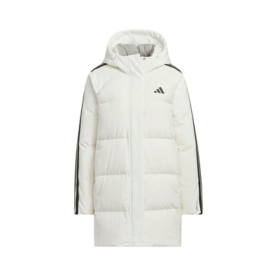 adidas阿迪达斯冬季新款女子中长款羽绒服休闲保暖夹克外套KC2485