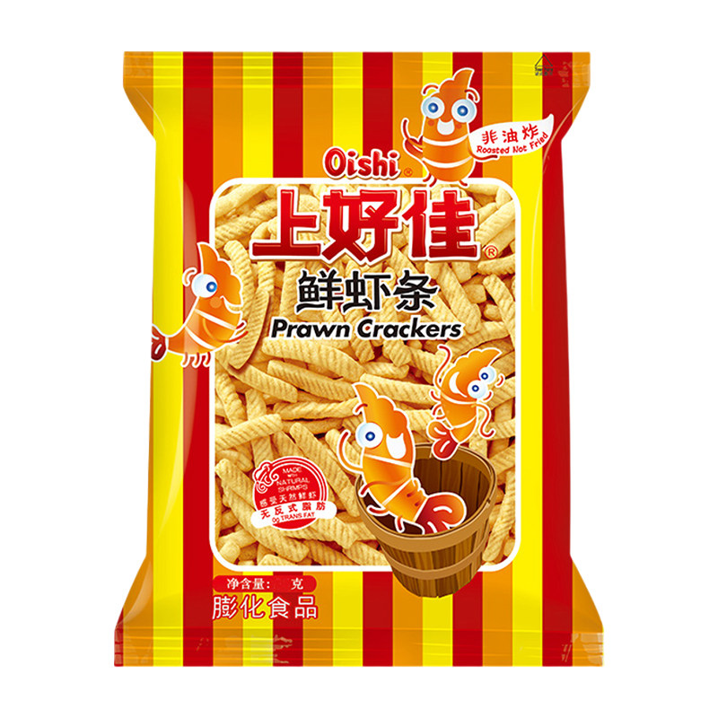 上好佳鲜虾条非油炸6g
