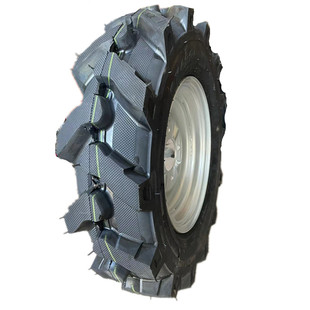 全套500-12三轮车450-12改装加宽载重防滑爬山人字泥路带钢圈轮胎