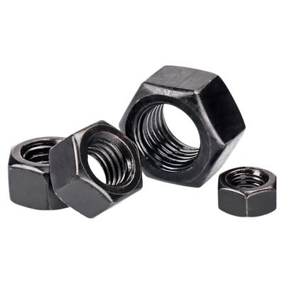 六角螺母黑色达克罗镀锌镀镍