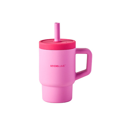kochblume女生儿童吸管杯硅胶