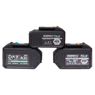 大艺正品电池48V6000毫安88F9000毫安大容量锂电池新款A3-84D电池