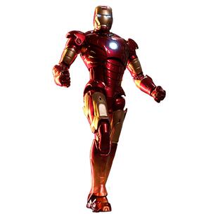 中动玩具钢铁侠手办MK全系列7寸漫威正版复仇者联盟眼睛胸口发光