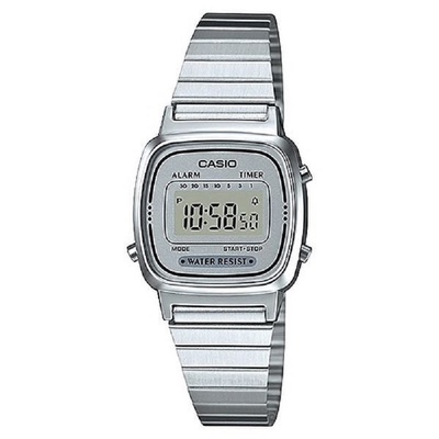 卡西欧复古女生小方块手表