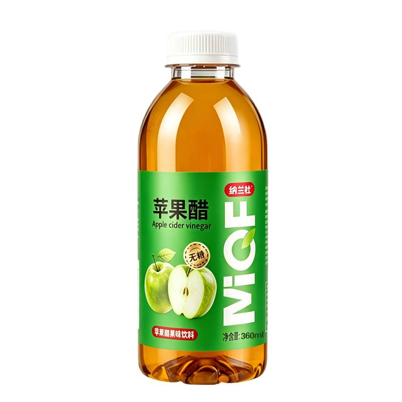 苹果醋饮料整箱24瓶*360ml无添加蔗糖0脂肪解腻饮品新日期特惠批