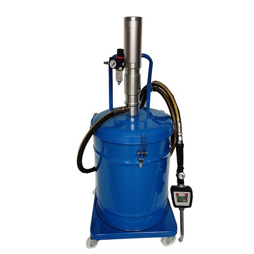 37073气动润滑油加注机 汽车液压油抽油机巨川机油数显加油枪厂家