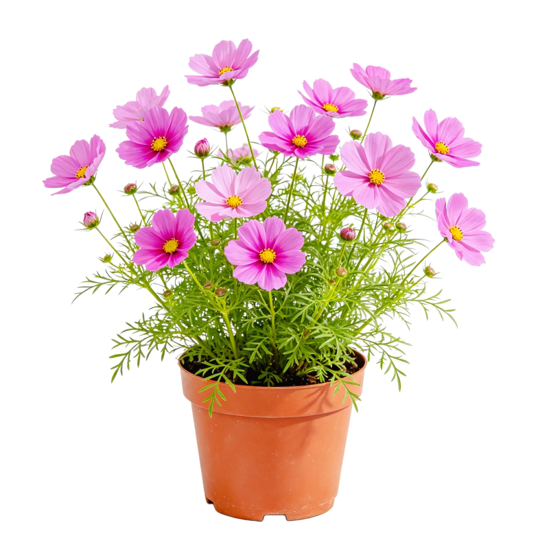 硫华菊花种籽四季播种波斯菊格桑花花籽黄秋英硫化菊盆栽庭院种子