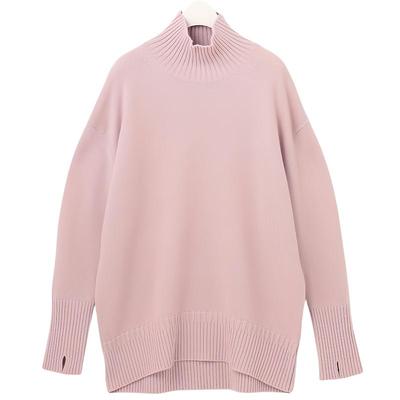 宽松版羊毛羊绒混纺毛衣商场同款