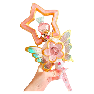 巴啦啦小魔仙公主魔法棒巴拉巴拉女孩仙女棒巴拉拉女童发光魔仙棒