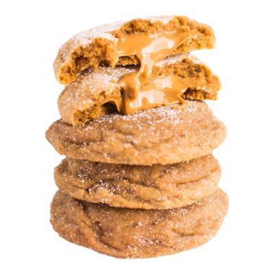 苏米兰花生酱爆浆夹心软心大曲奇