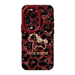 适用华为nova15手机壳女款nova14pro保护套全包novo13硅胶12防摔9高级7se活力版10新年11马年ultra软豹纹hi外