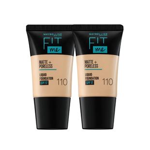 【顺手买一件】美宝莲FITME PRO粉底液18ml持妆控油持久旅行装N