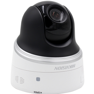 海康威视400万POE室内云台变倍变焦球机网络高清监控摄像头2402MW