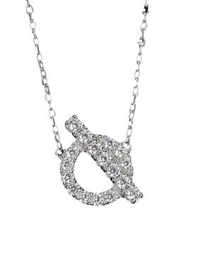 简单大气的莫桑钻石圆环手链