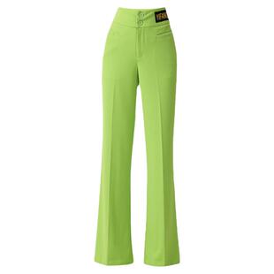 拉丁舞裤子女高腰新款专业阔腿弹力舞蹈裤摩登交谊广场舞跳舞长裤