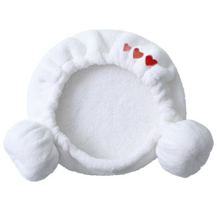 亲子羊角儿童宝宝干发帽浴帽吸水速干头巾可爱包头擦头干发神器