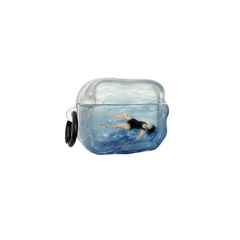 苹果AirPods4代/Pro3半透明软壳