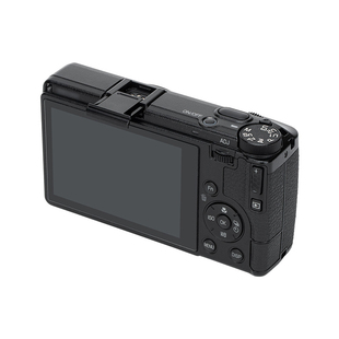 JJC适用理光GR4热靴盖GR4 HDF GRIV相机专用防尘盖保护热靴金属镜头圈环套装同原厂深灰色紫替代GK-2配件