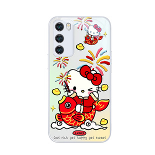 锦鲤HelloKitty手机壳适用小米17promax新款红米k90本命年note14好运15ultra发财13pro高级感k80至尊版玻璃70