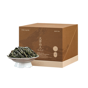 一叶九鼎福鼎白茶2025磻溪大洋山春茶春韵寿眉500g收藏装茶叶