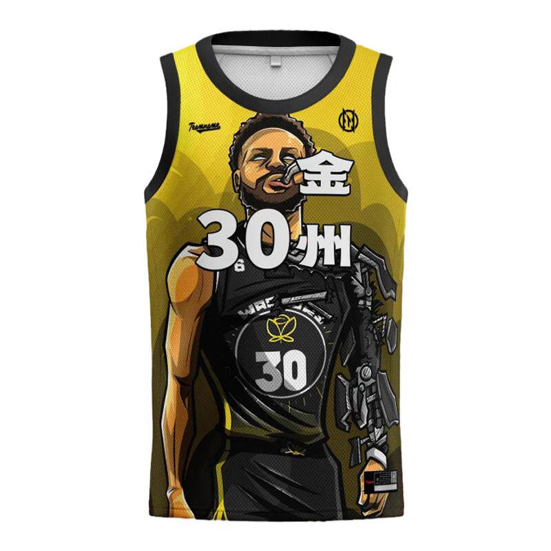 【球星动漫风系列】TEAMNAME定制篮球服队服球衣潮抖音LI很有范