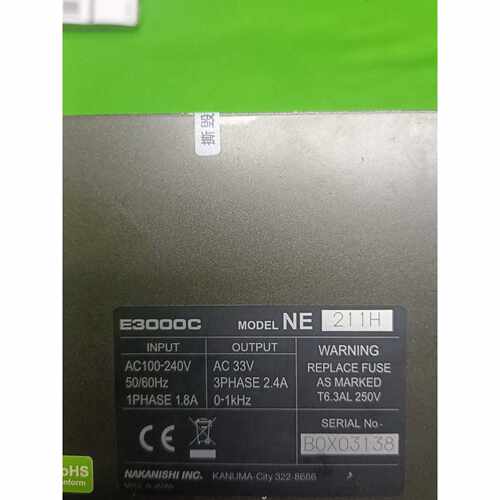 中西E3000C伺服驱动器型号NE211H原装正品议价