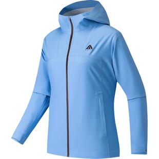 安踏水壳3.0冲锋衣丨大地之壳硬壳单层防风外套女款防暴雨登山服