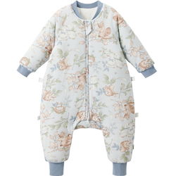 威尔贝鲁婴儿睡袋纯棉春秋款宝宝防踢被儿童睡袋四季通用2025新款