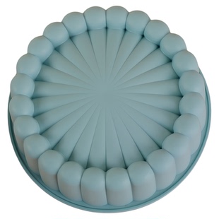 8寸太阳花椰浆千层马蹄糕食品级硅胶模具大号烘焙蛋糕布丁果冻模