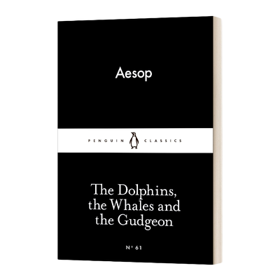 英文原版 The Dolphins  the Whales and the Gudgeon 海豚 鲸鱼和格杰恩 伊索寓言 英文版 进口英语原版书籍