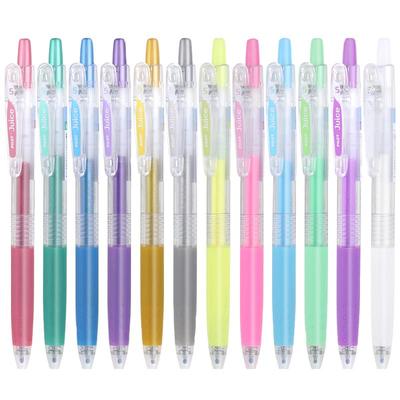 日本进口中性笔PILOT/百乐36彩色