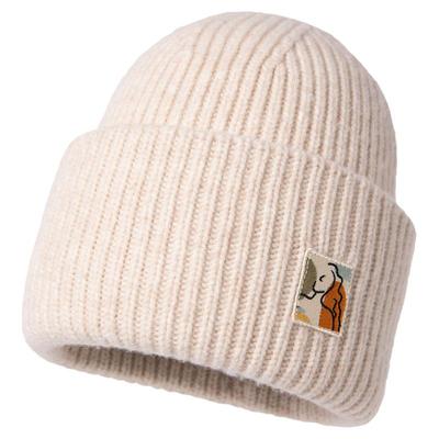 siggi100%纯羊毛针织三折帽子