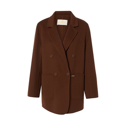 ELSEWHERE珂思毛呢外套女大衣