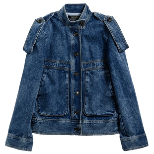 YOUWEI【优惠专属】老钱风老派复古夹克牛仔外套上衣Y2323301