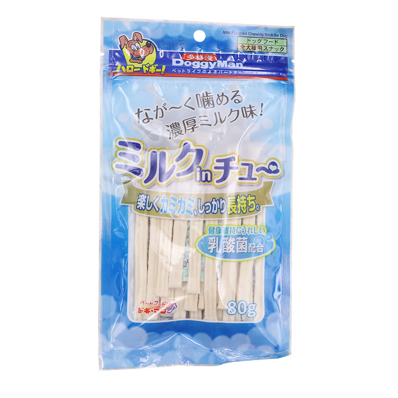 多格漫乳酸棒狗零食咬胶洁齿棒