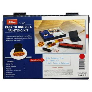 新力牌字母组合回墨字粒套印章S100S200S600S882S883S884S623S624